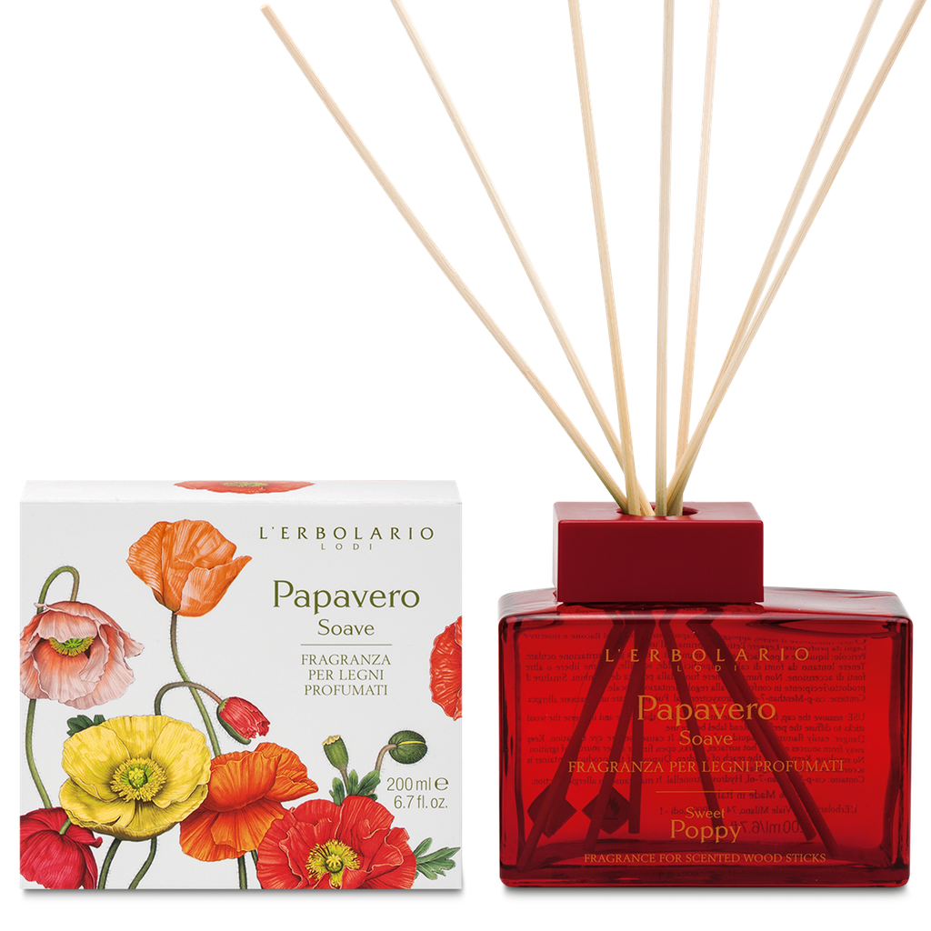 Papavero Soave Fragranza per Legni profumati 200ml