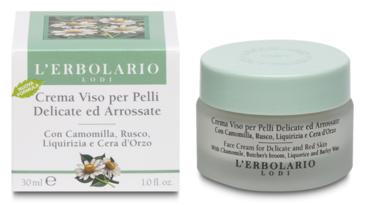 Crema Viso con Camomilla, Rusco, Liquirizia e Cera d'Orzo 30ml