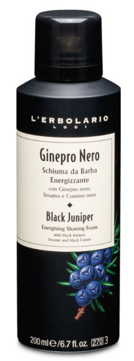Ginepro Nero Schiuma da Barba 200ml