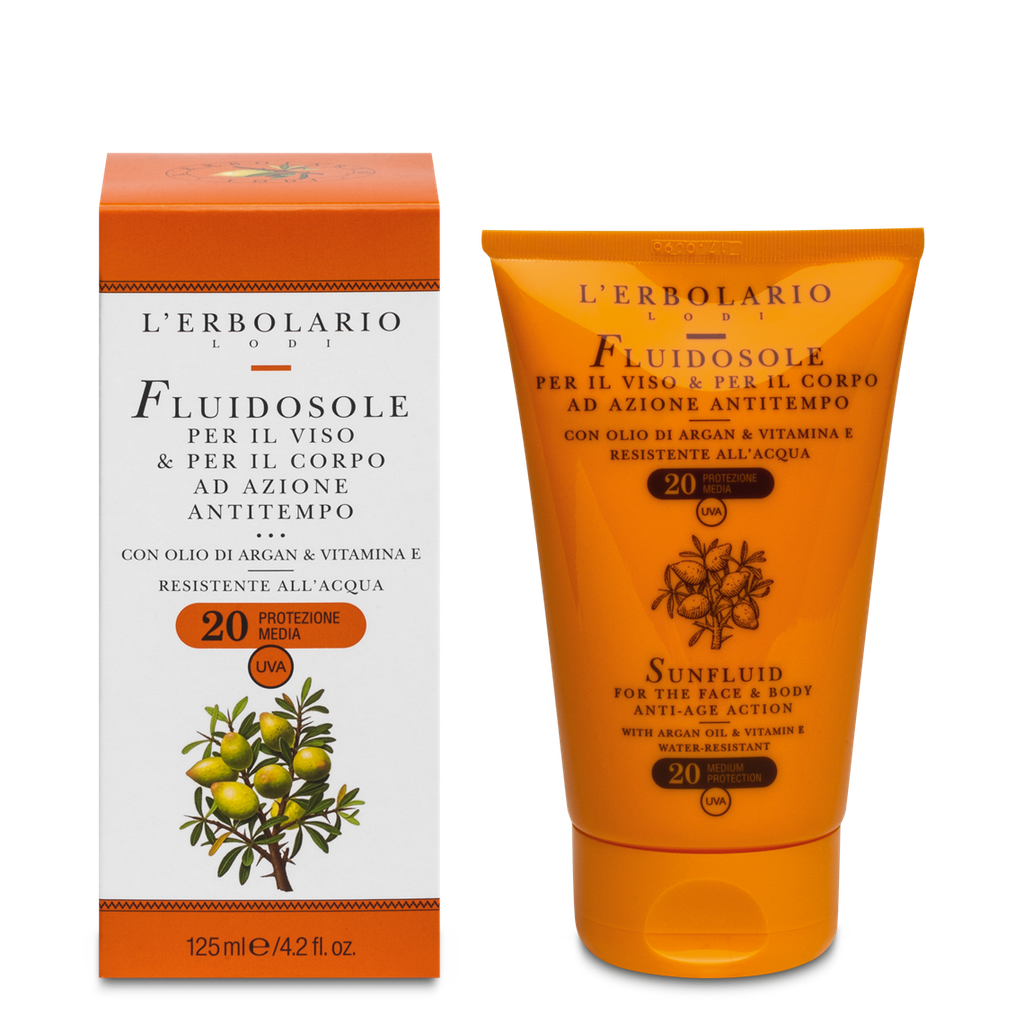 FluidoSole Viso e Corpo Antiage SPF20 125ml