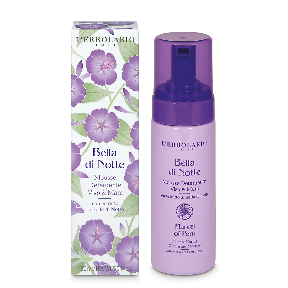 Bella di Notte Mousse Detergente Viso & Mani 150ml