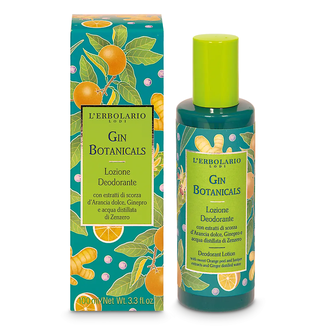 Gin Botanicals Lozione Deodorante 100ml