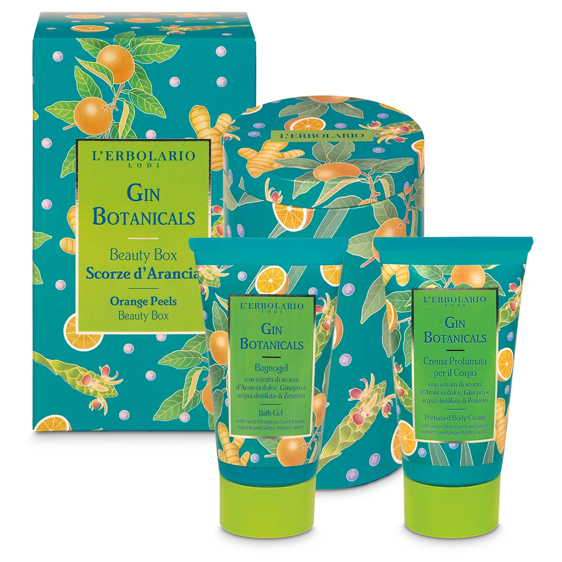 Gin Botanicals Beauty Box Scorze d'Arancia